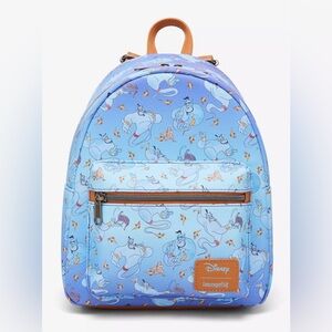 Loungefly Disney Aladdin Genie Abu Magic Mini Backpack BNWT